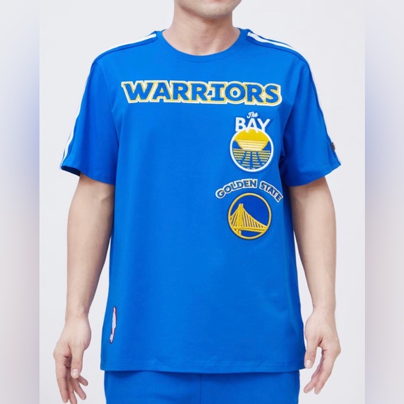 Pro standard Golden State Warriors Retro Classic Sj Striped Tee - Picture 2 of 3